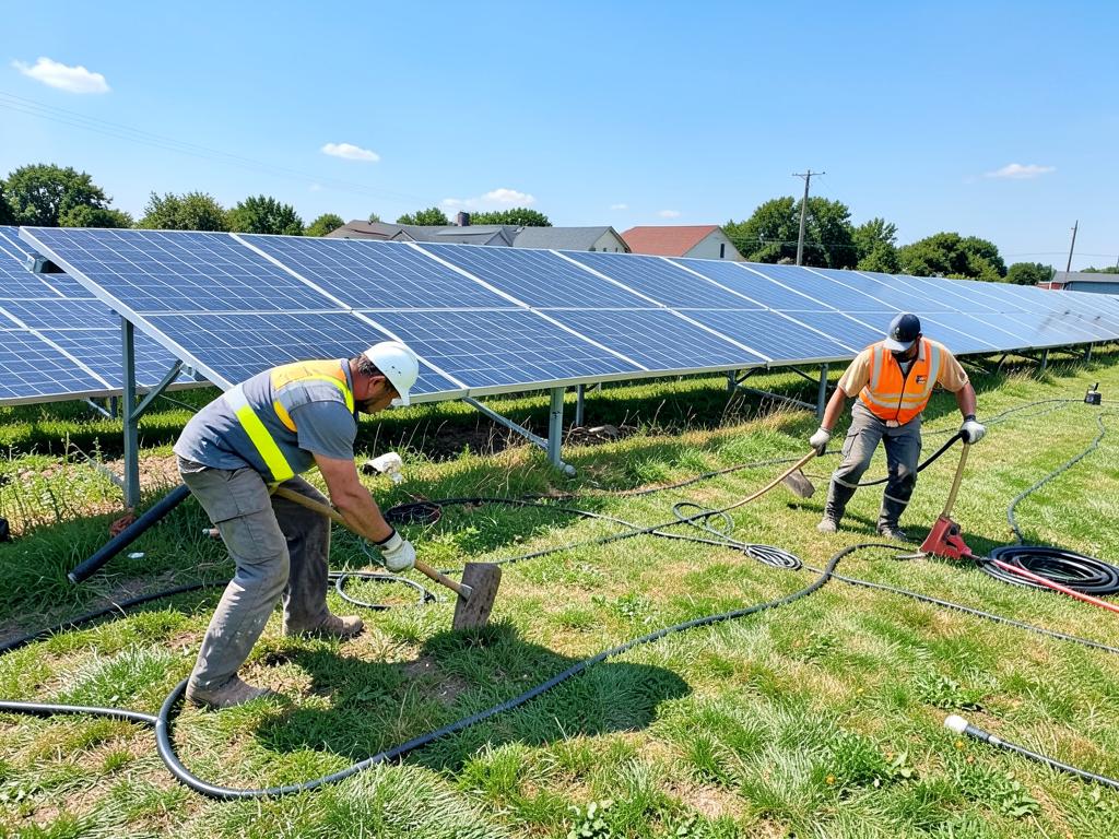 Manutenzione di un impianto fotovoltaico